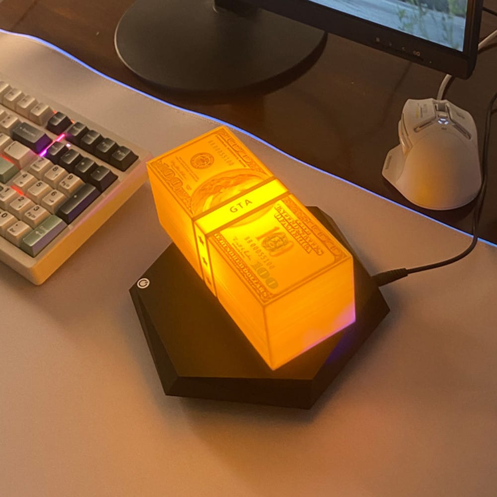 Customer photo review of VicePalm™ Floating Money Lamp