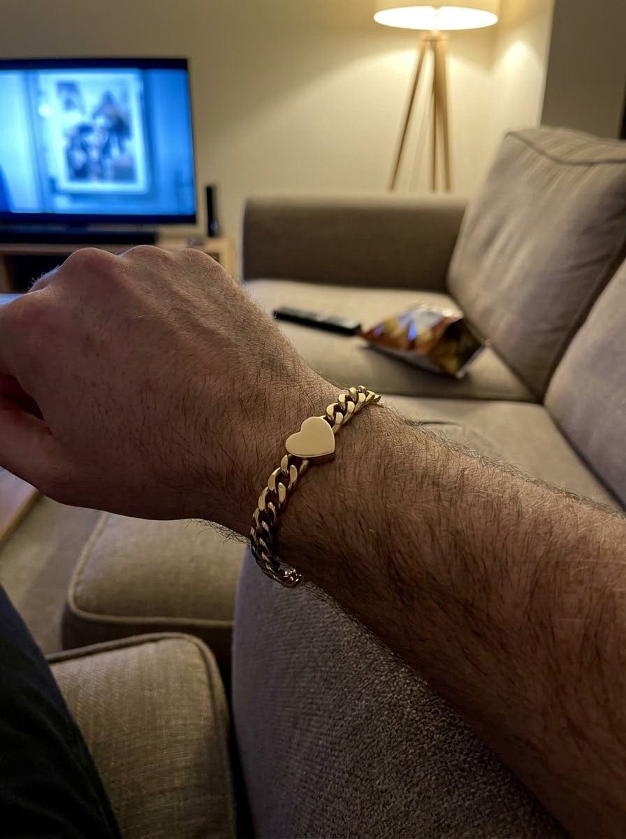 Customer photo review of Love Couple Bracelet Set