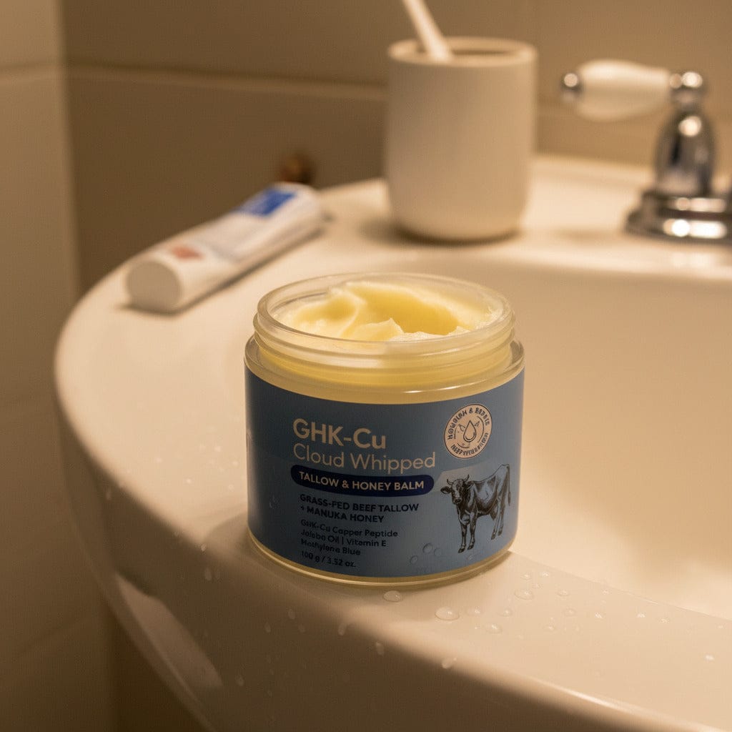 Customer photo review of Balsamo Corpo Nutriente al Miele & Peptidi GHK-Cu