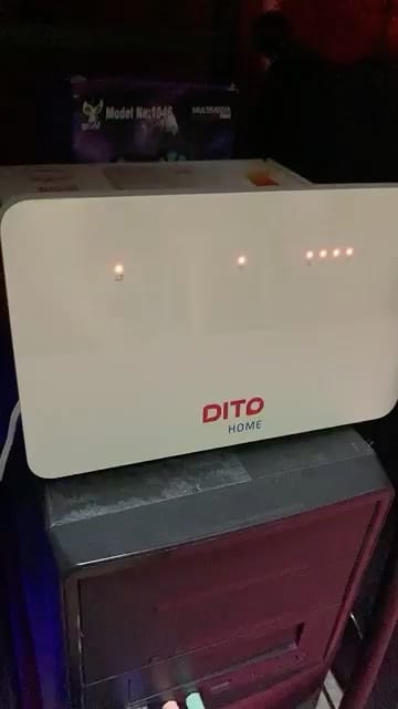 Customer photo review of DITO Home WoWFi Pro w/ Unli Data for 15/30Days