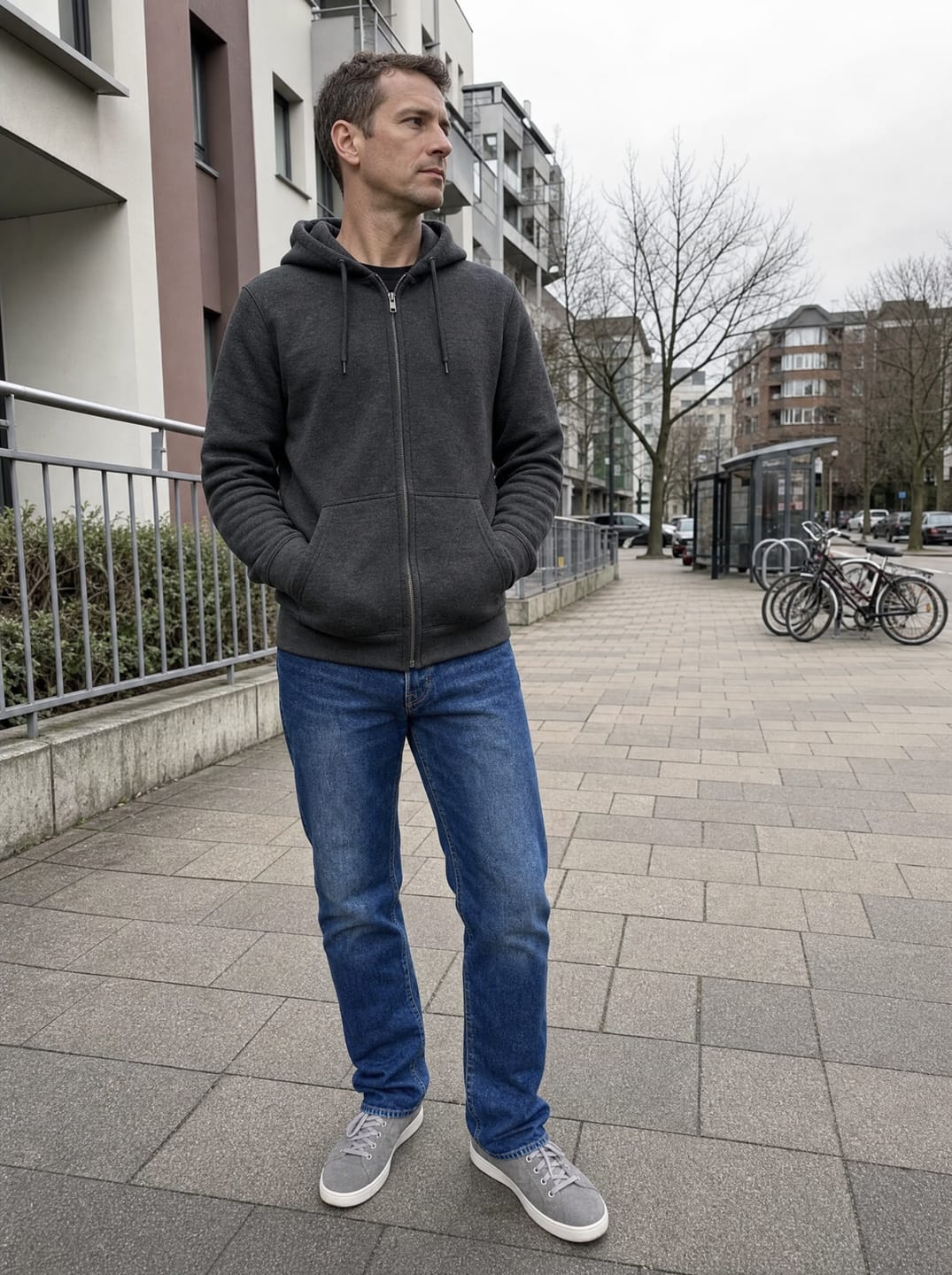 Customer photo review of The Precision Jeans – Indigo