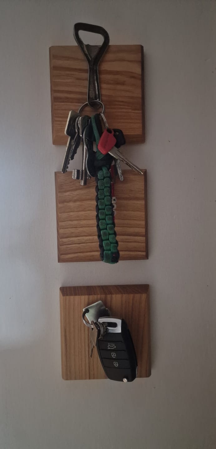 Customer photo review of Schlüsselbrett magnetisch – Ima, organisiert Schlüsselaufbewahrung