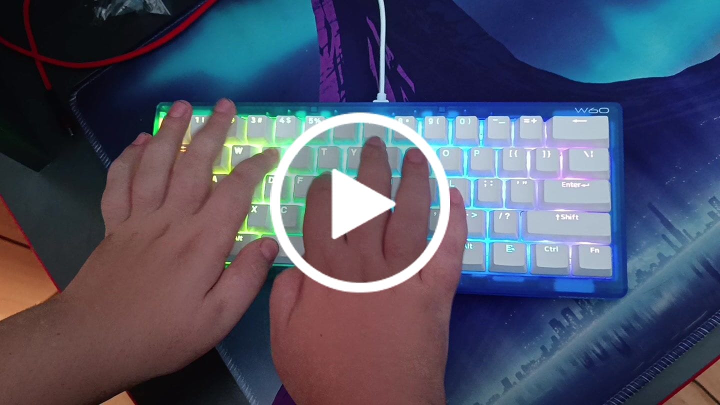 Customer video review of Wraith W60 Klavye (Manyetik Switch / HE)
