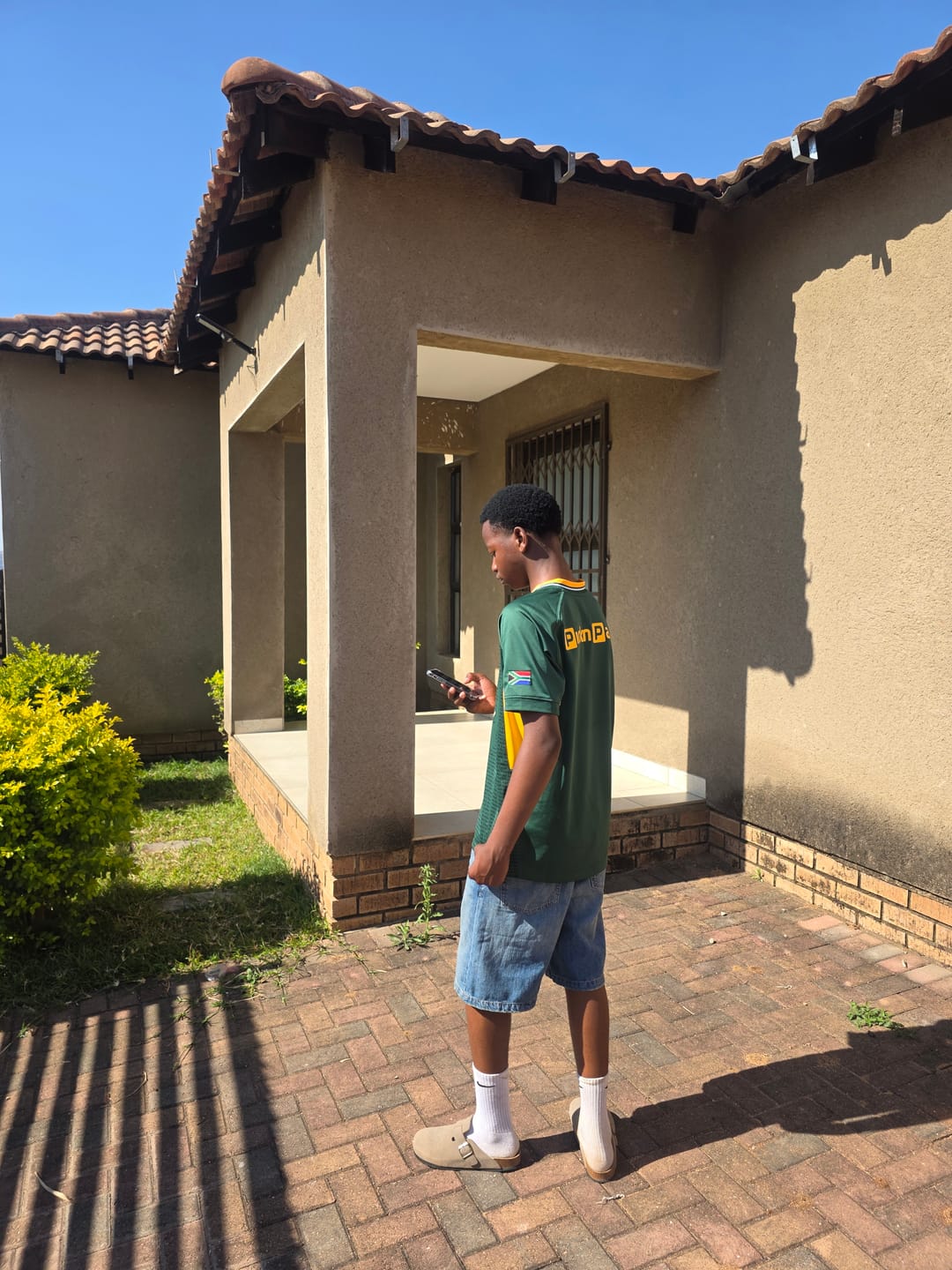Customer photo review of Springboks Nike Men's 2026 RGR Stadium Jersey