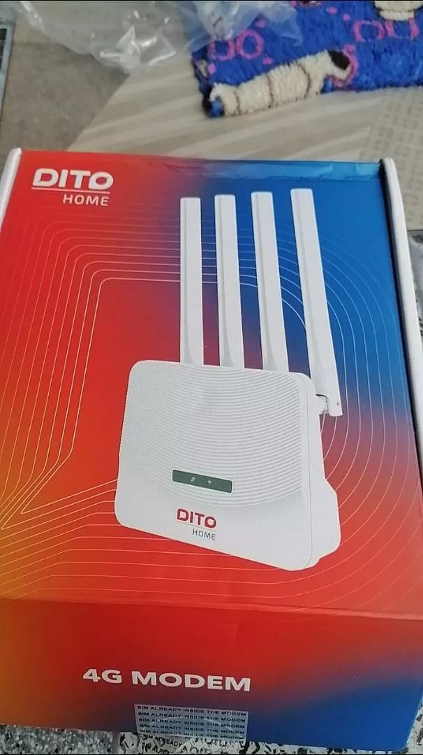 Customer photo review of DITO Home WoWFi Pro w/ Unli Data for 15/30Days