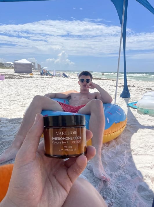 Customer photo review of Crema corporal con Feromonas Premium