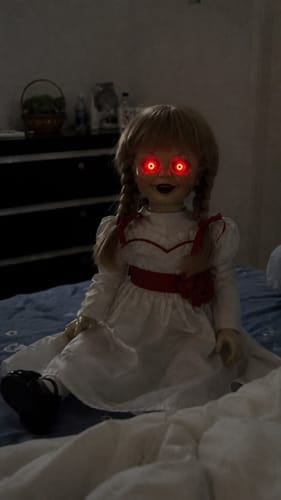 Customer photo review of HauntLab™ Possessed Walking Doll