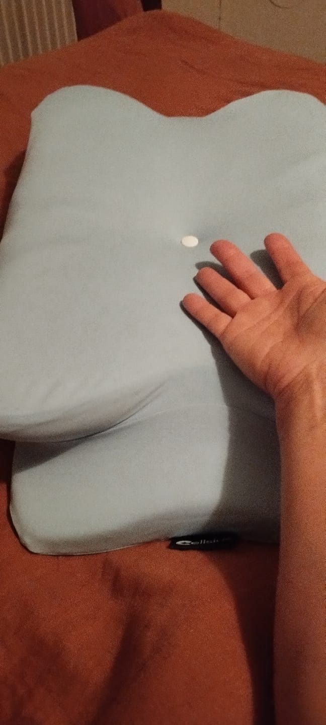 Customer photo review of Oreiller Cervical Junior 6+ - Le secret d'un enfant en pleine forme