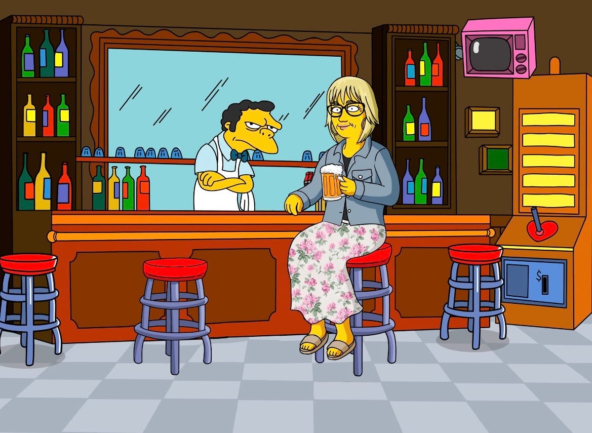 Customer photo review of 'The Simpsons' Custom Portrait