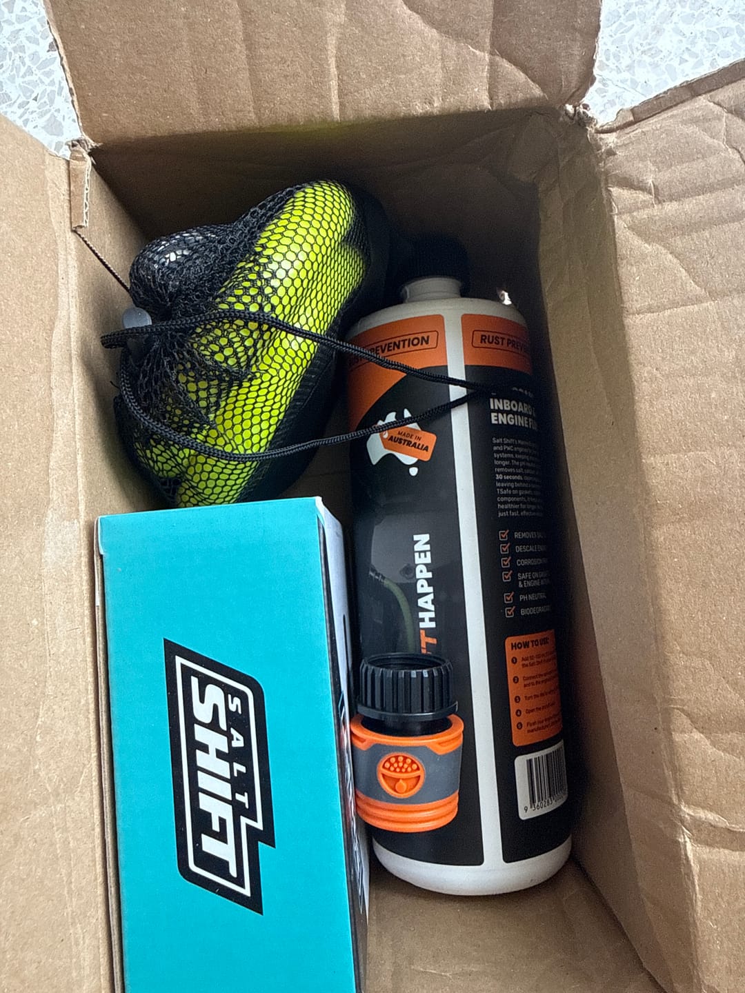 Customer photo review of ENGINE SALT FLUSH KIT