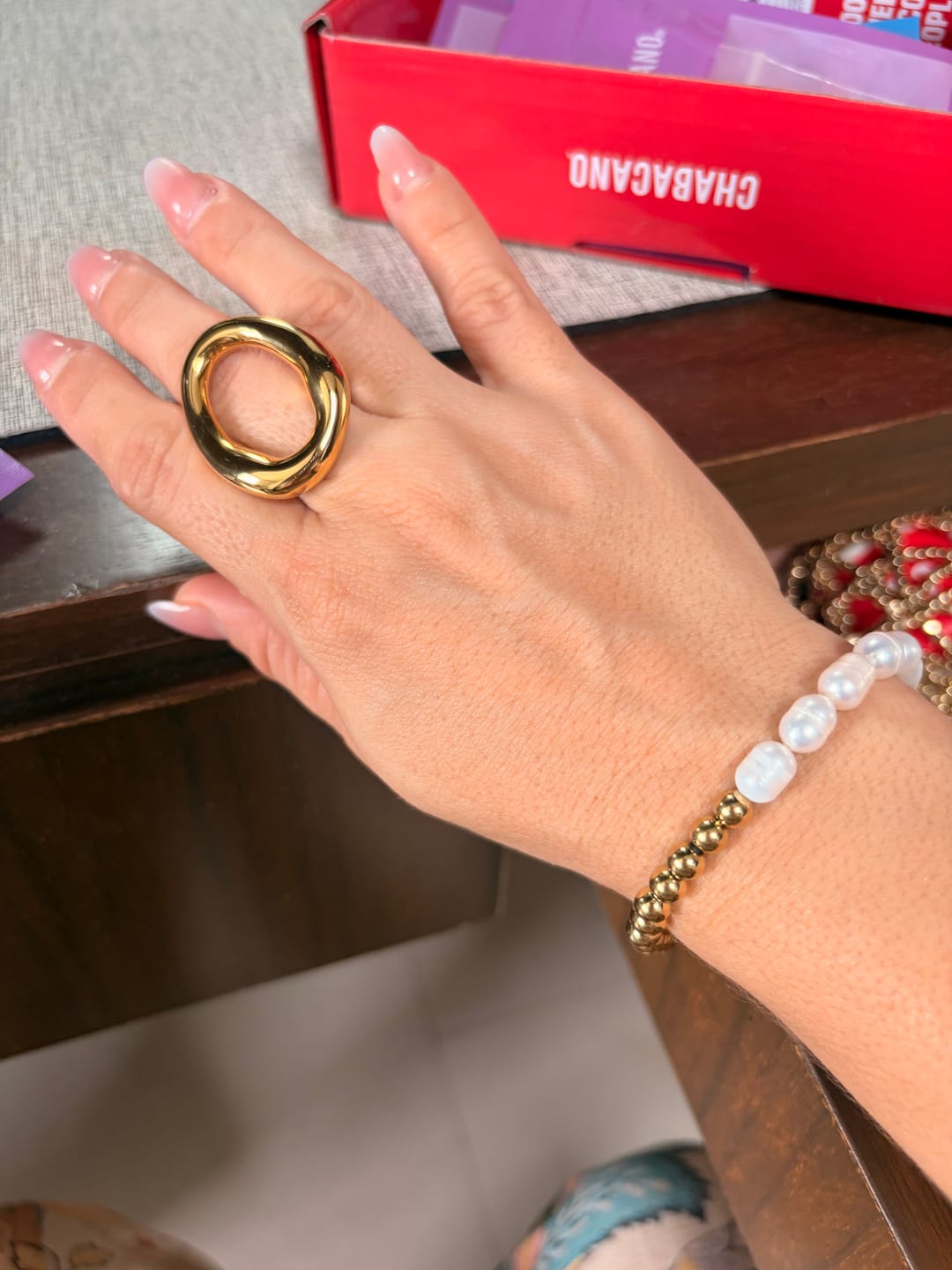 Customer photo review of Pulsera Clementine