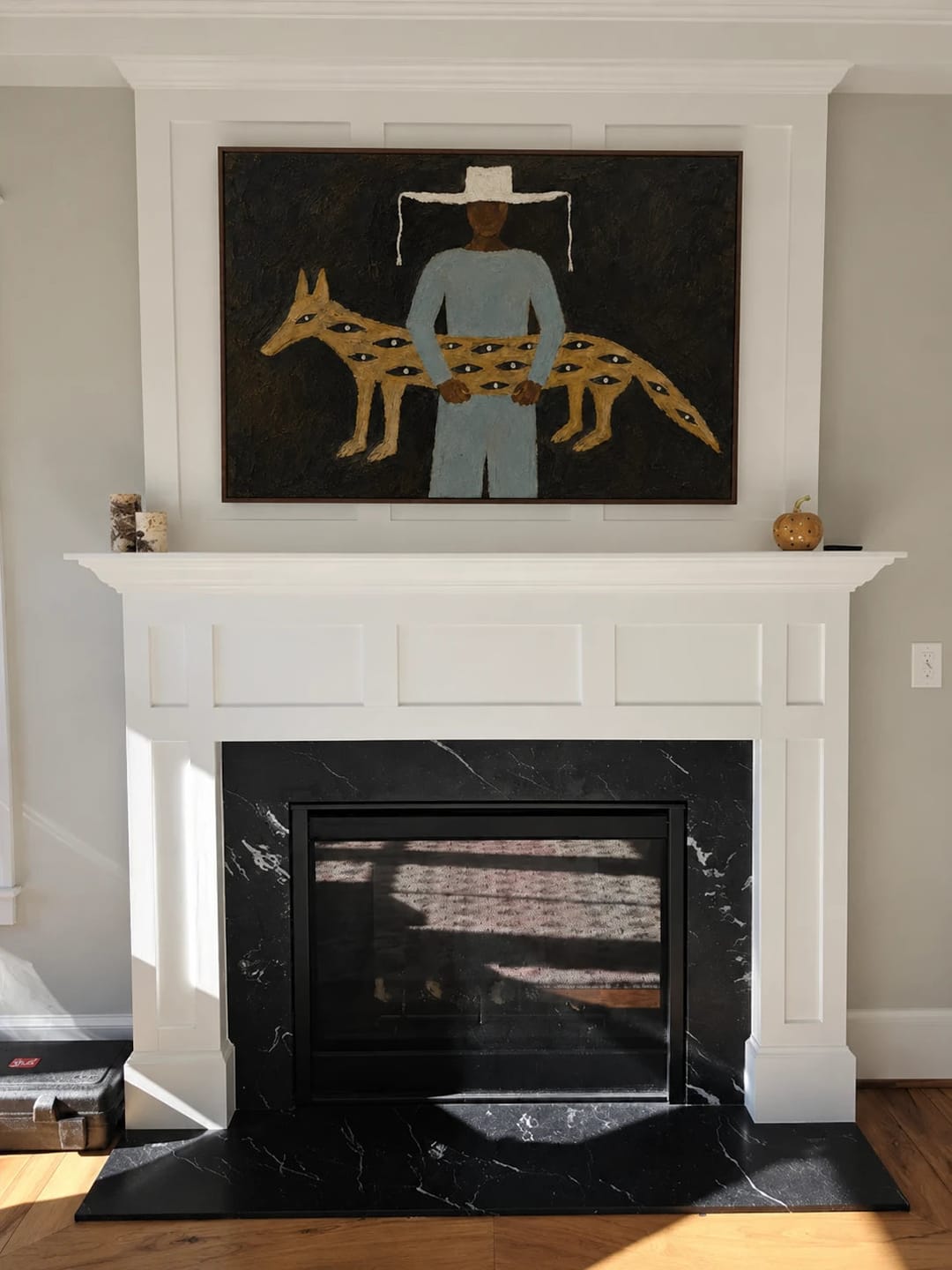 Customer photo review of Modern Folk Art｜Midnight Fox Keeper