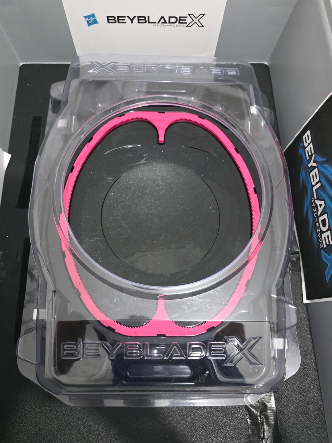 Customer photo review of Takara Tomy Beyblade X BX-46 Infinity Stadium Battle Entry Set