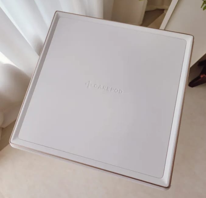 Customer photo review of 静音設計コンパクト空気清浄機  (Air Cube One)