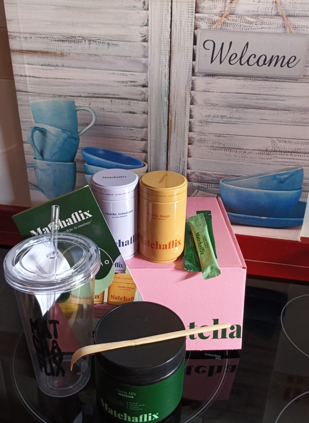 Customer photo review of Té Matcha Premium Arándanos