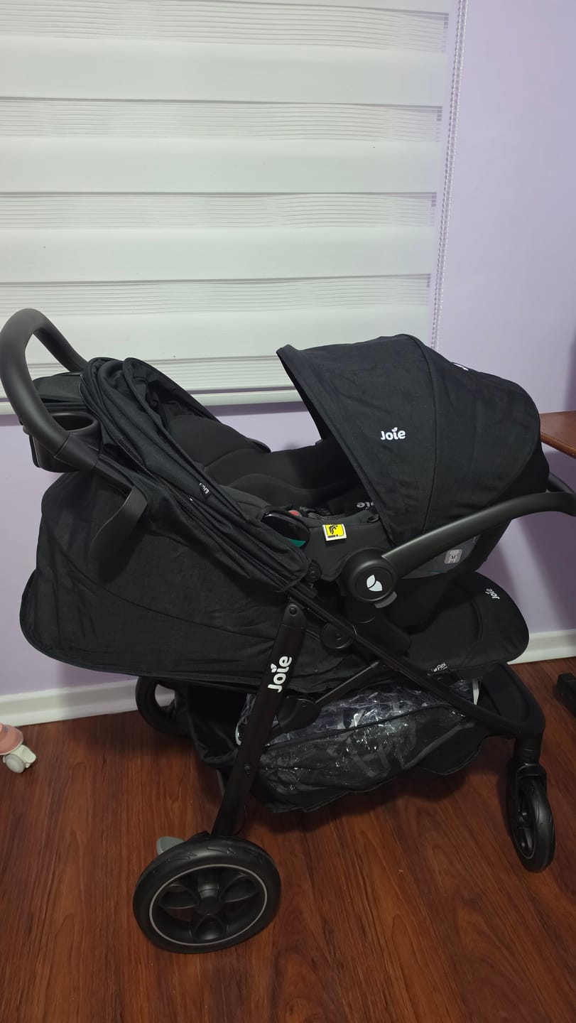 Customer photo review of Travel System Coche Litetrax Shale - Joie