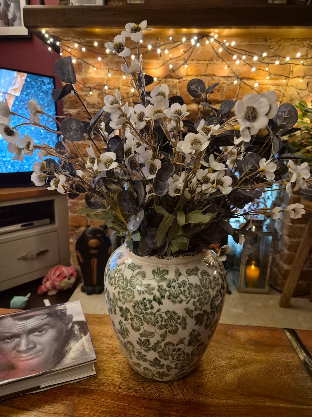 Customer photo review of Faux Arrangement - Green Meadow