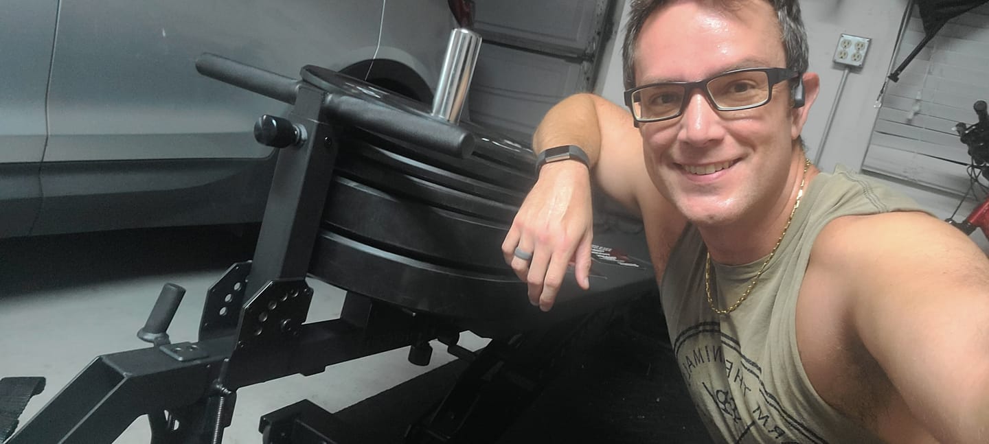Customer photo review of APEX BARRETT BELT SQUAT