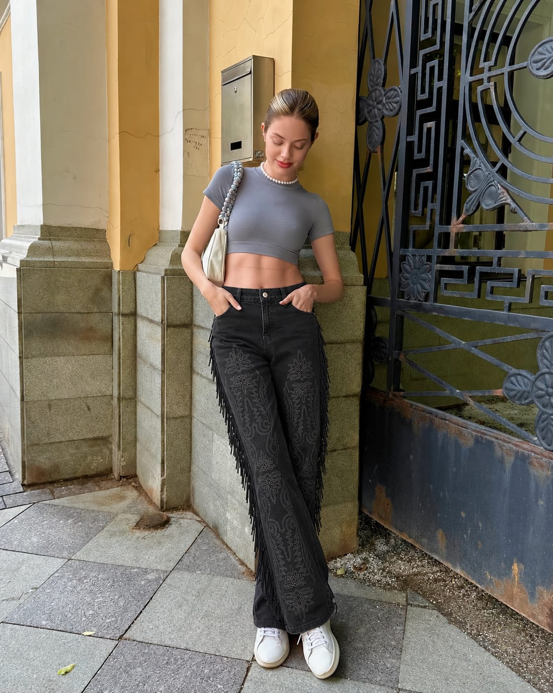 Customer photo review of Kestrel Jeans