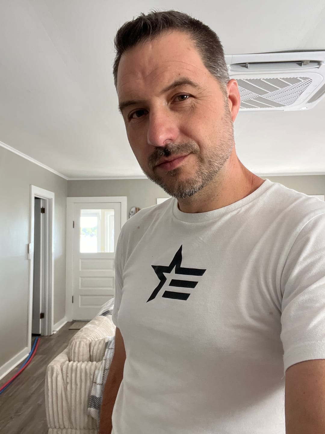 Customer photo review of Rogue Tee