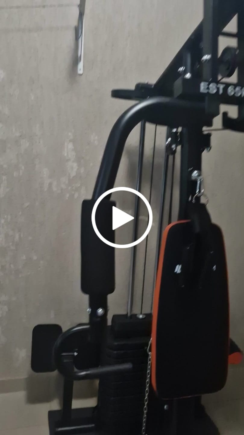 Customer video review of Estação de Musculação Multifuncional UrbanFit 65k
