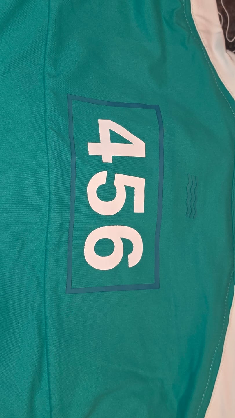 Customer photo review of Squid Game "456" – Quarter Zip