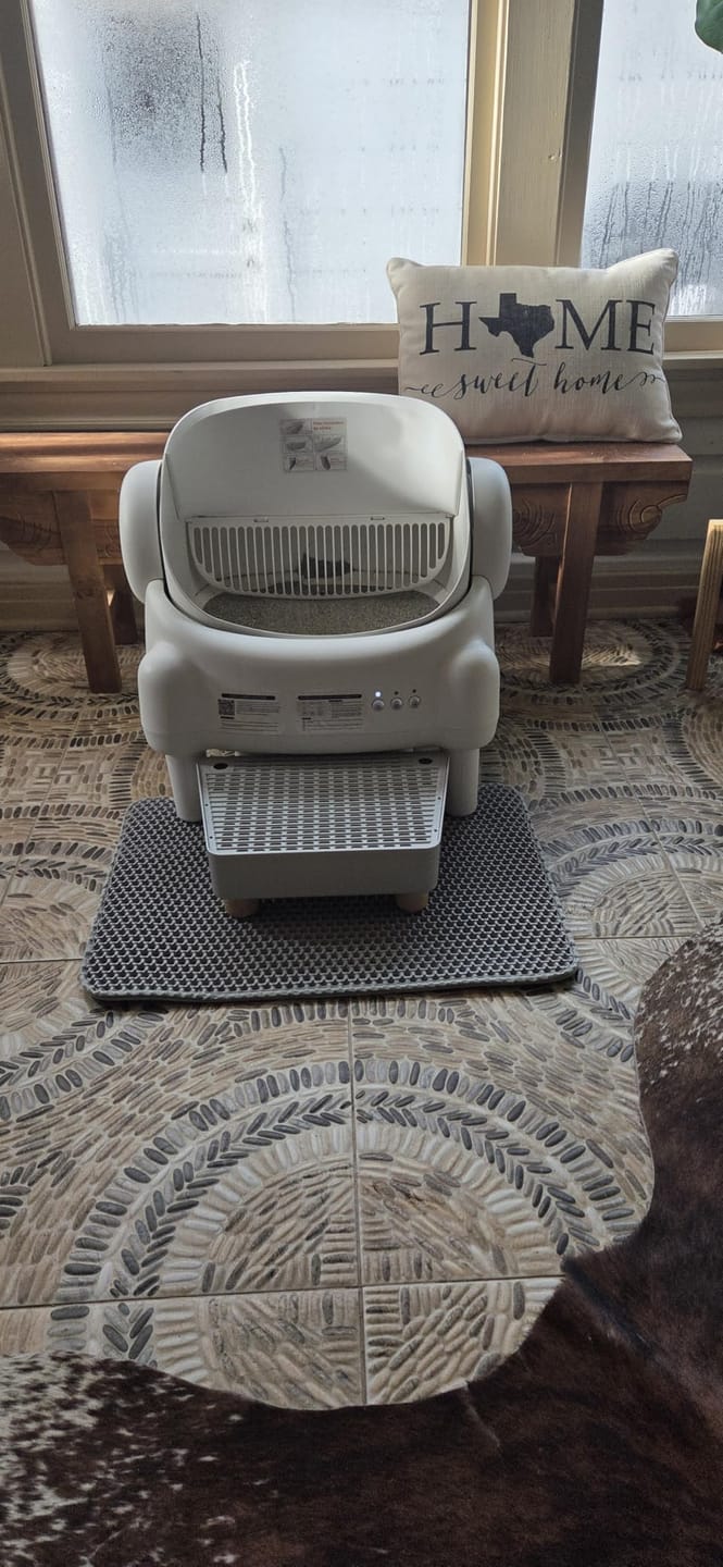 Customer photo review of CleanPaw Katzenklo Automatisch