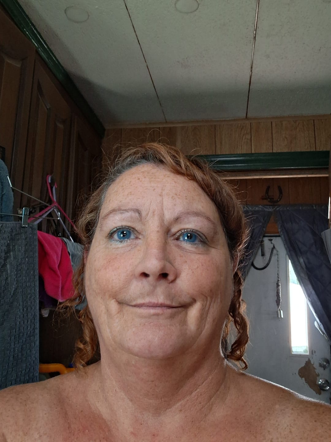 Customer photo review of Cosplay Fairy Mint Green Colored Contact Lenses