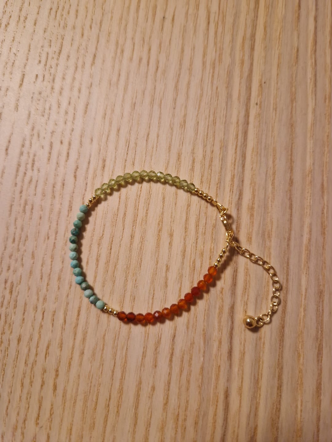 Customer photo review of Big Three - Geburtschart Armband