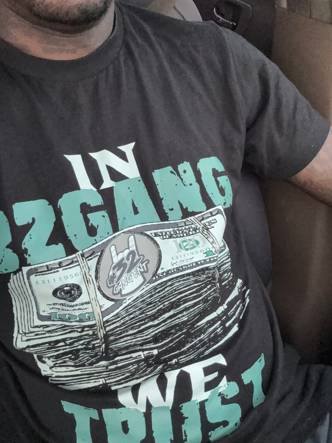 Customer photo review of IN 32 WE TRUST