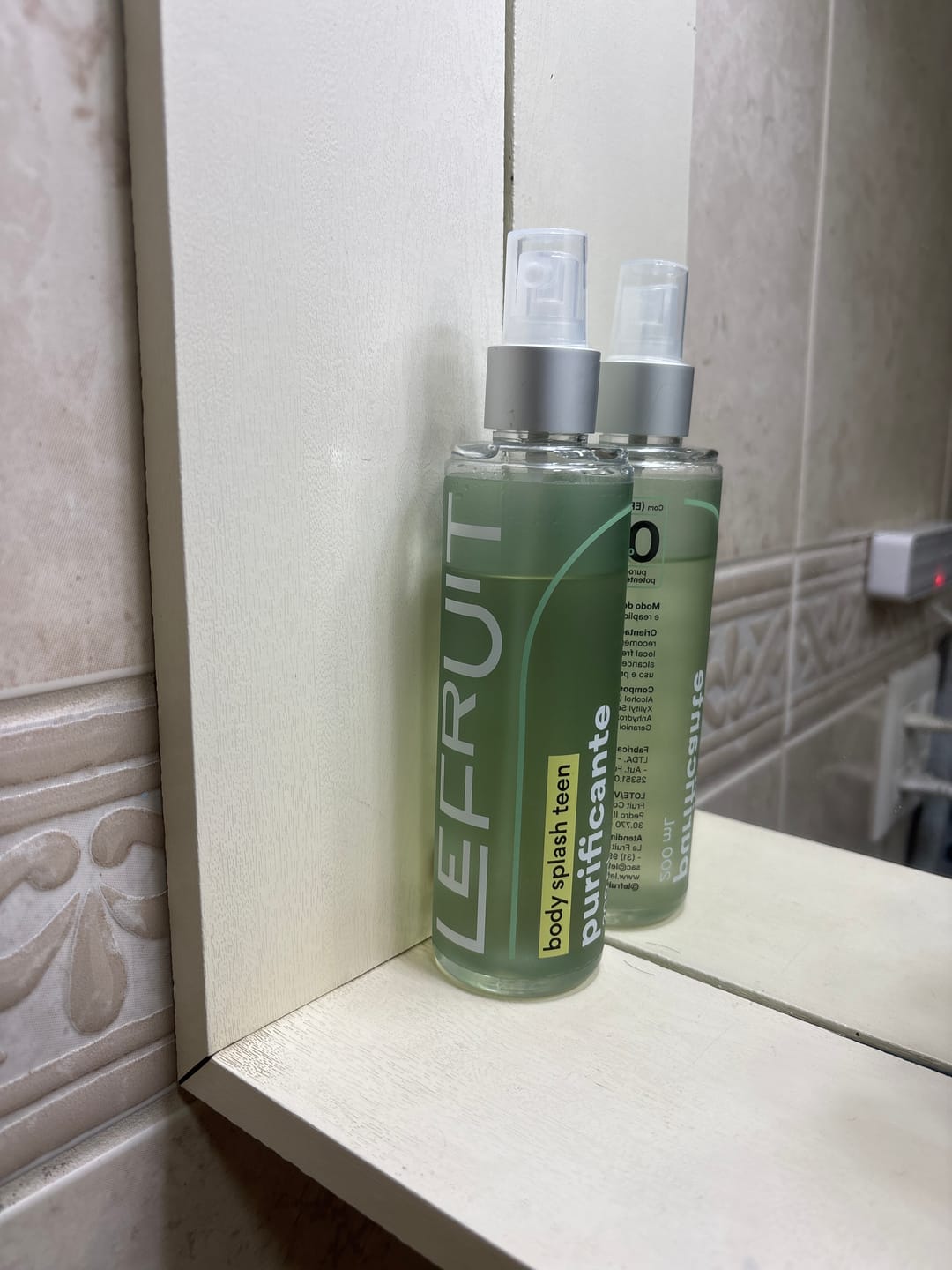 Customer photo review of Body Splash Purificante Teen