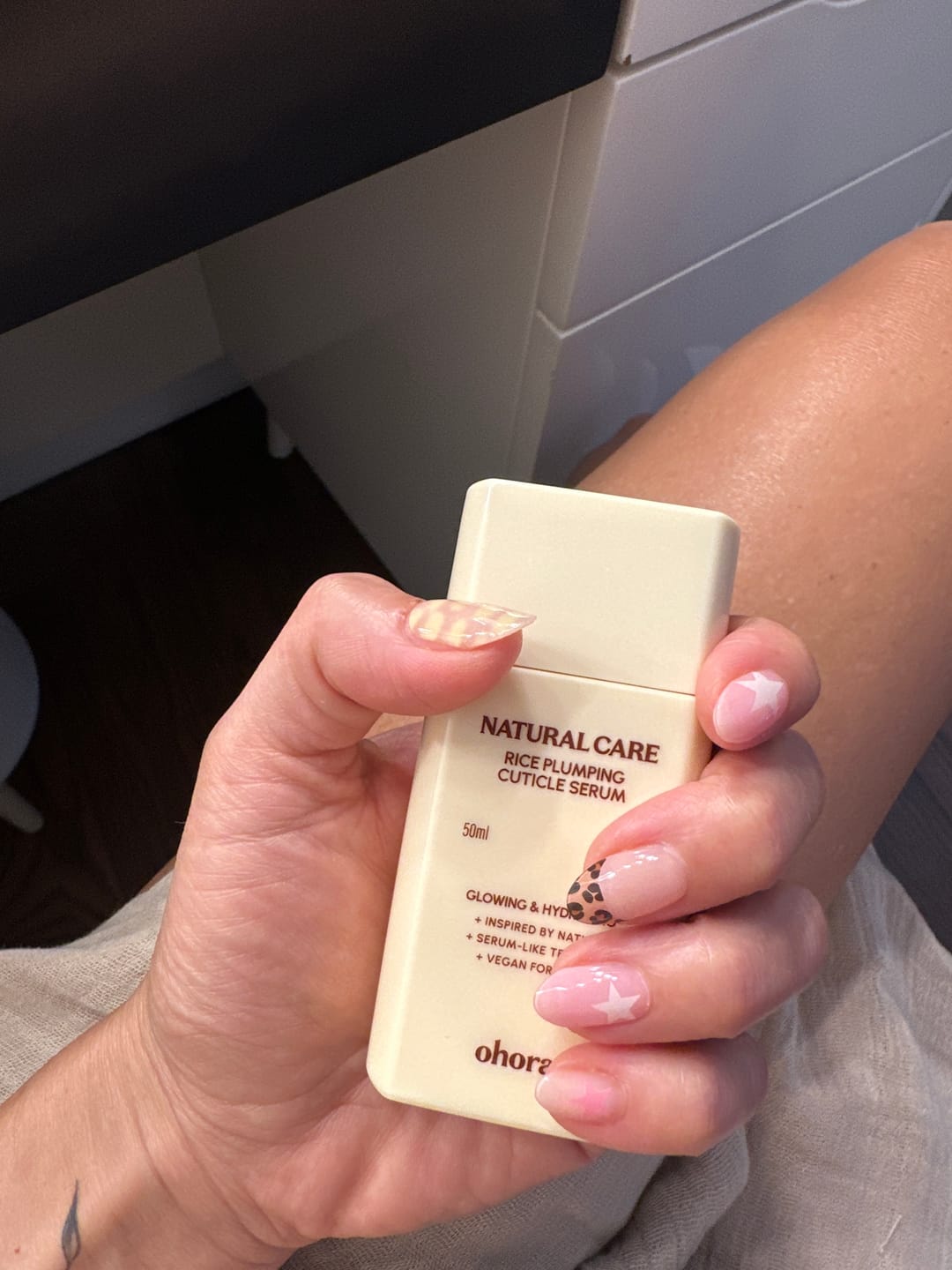 Customer photo review of Pirinç Özlü Tırnak Eti Bakım Serumu