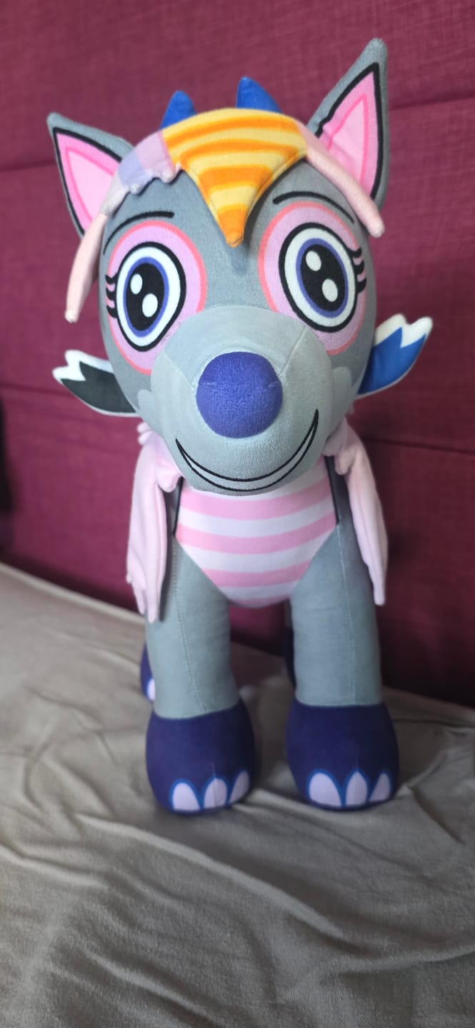 Customer photo review of Kids Artwork Plush