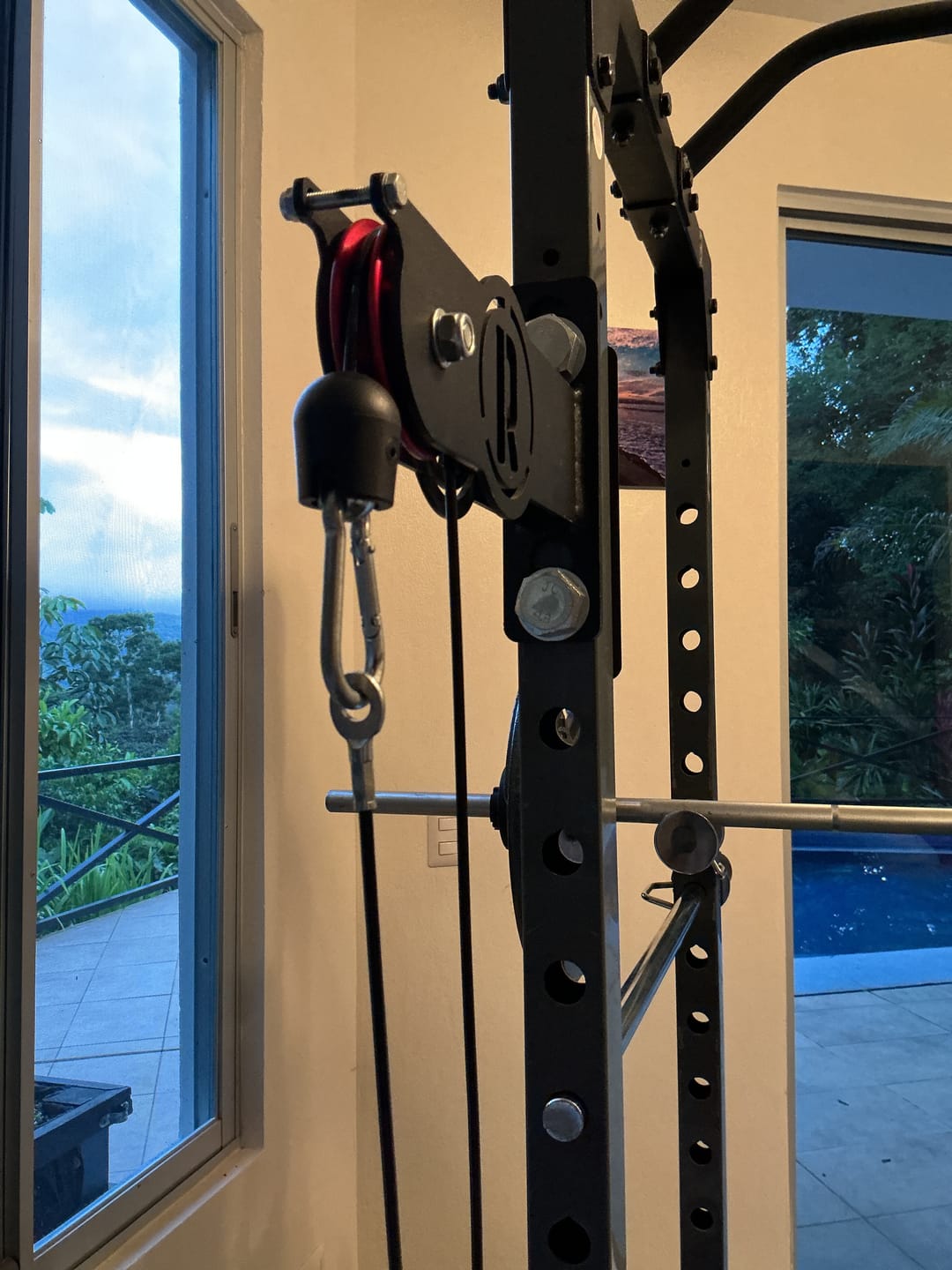 Customer photo review of Aluminium Pulley Wheels (2 Wheels)