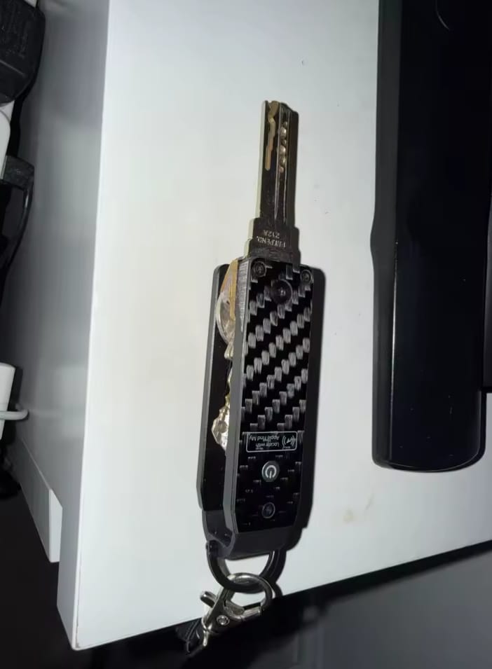 Customer photo review of Trakey – Smart Key Organizer
