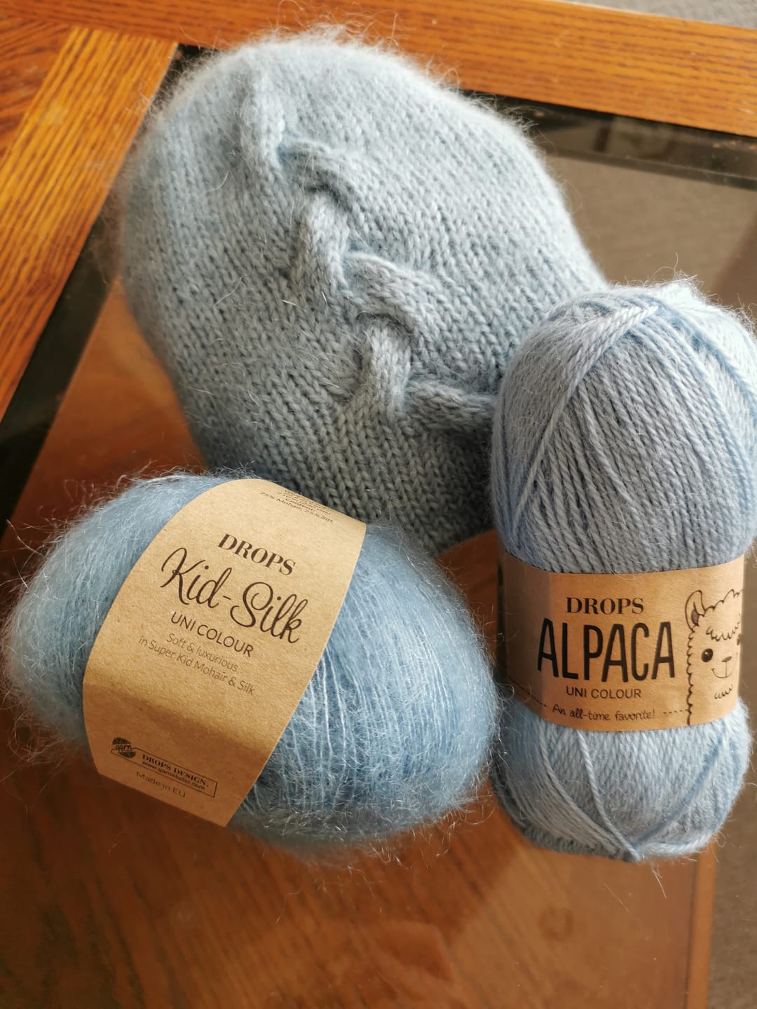 Customer photo review of DROPS Kid-Silk