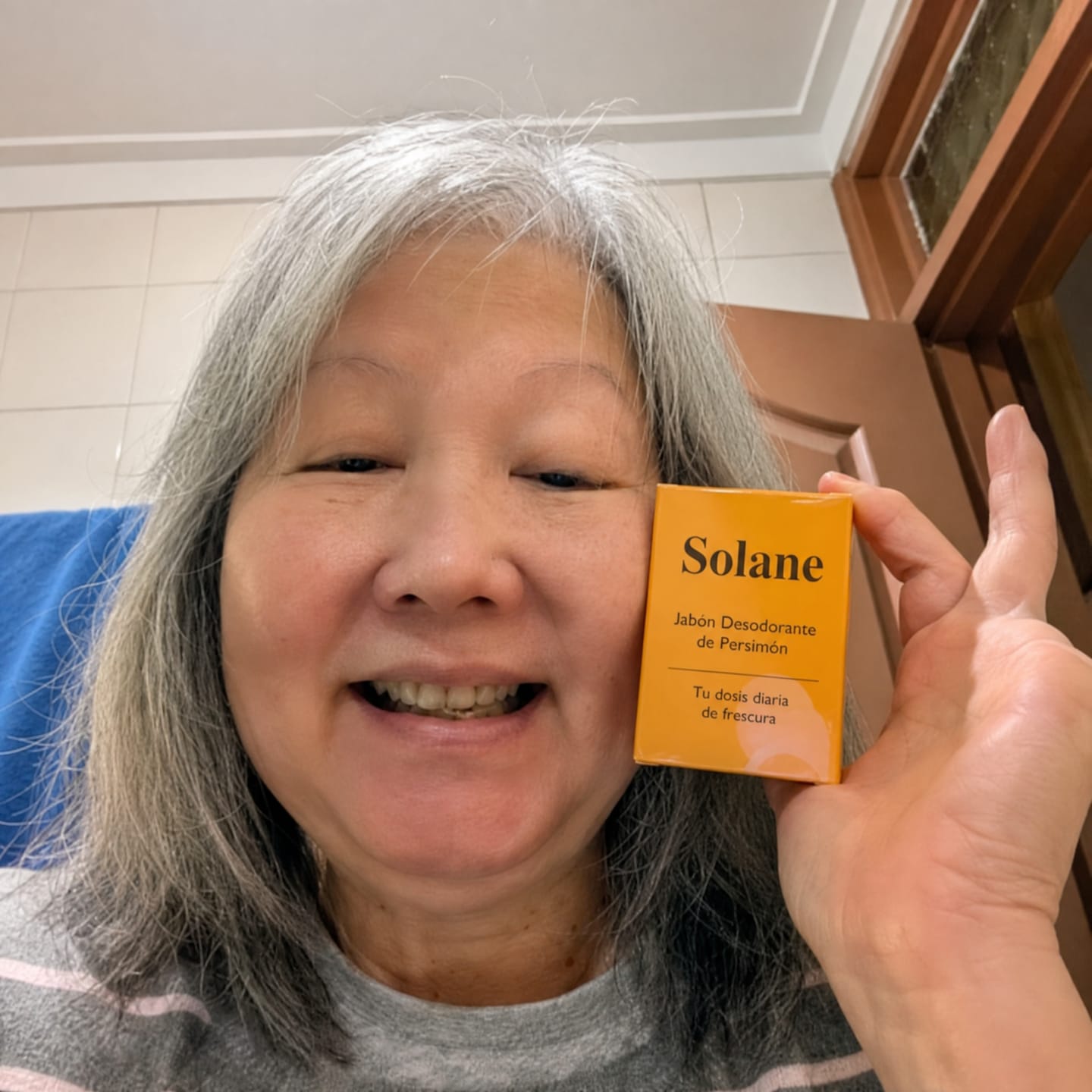 Customer photo review of Jabón Antiolor de Caqui Japonés