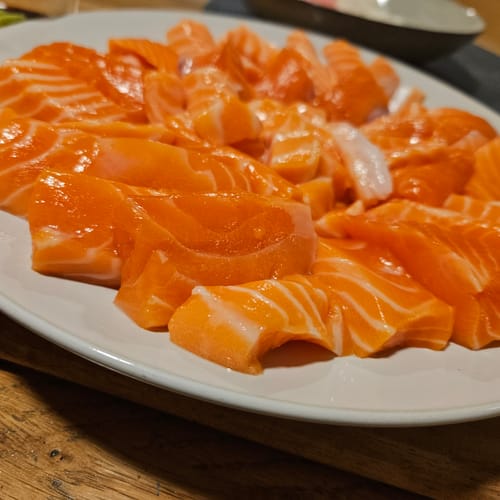 Customer photo review of Sashimi Platter 1KG (Custom)