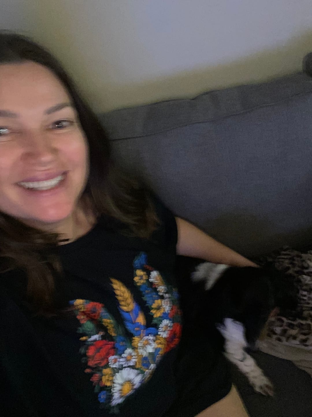 Customer photo review of Wildflowers of Freedom T-Shirt
