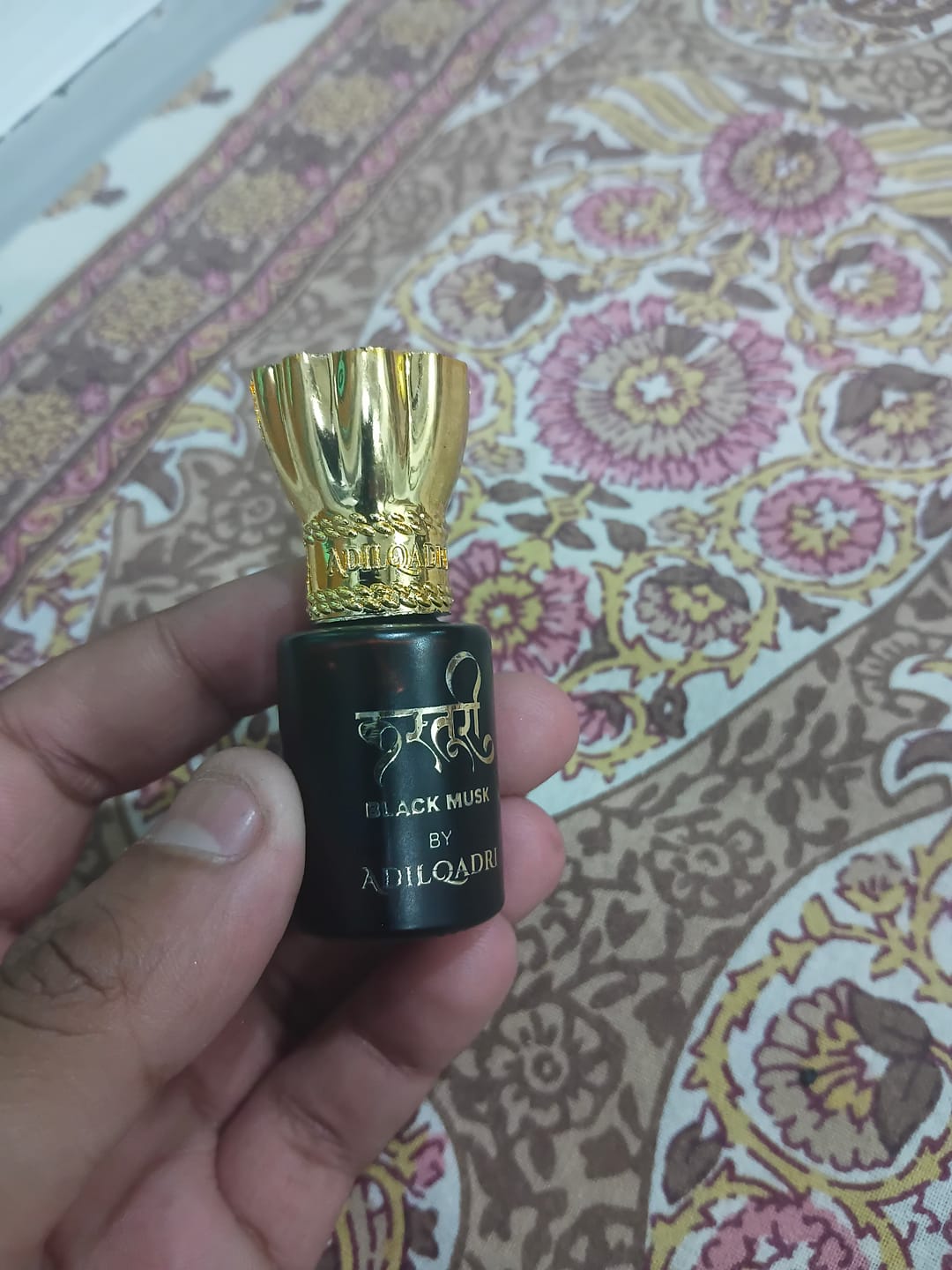 Customer photo review of Kasturi Musk Attar Perfume 5.5 ML