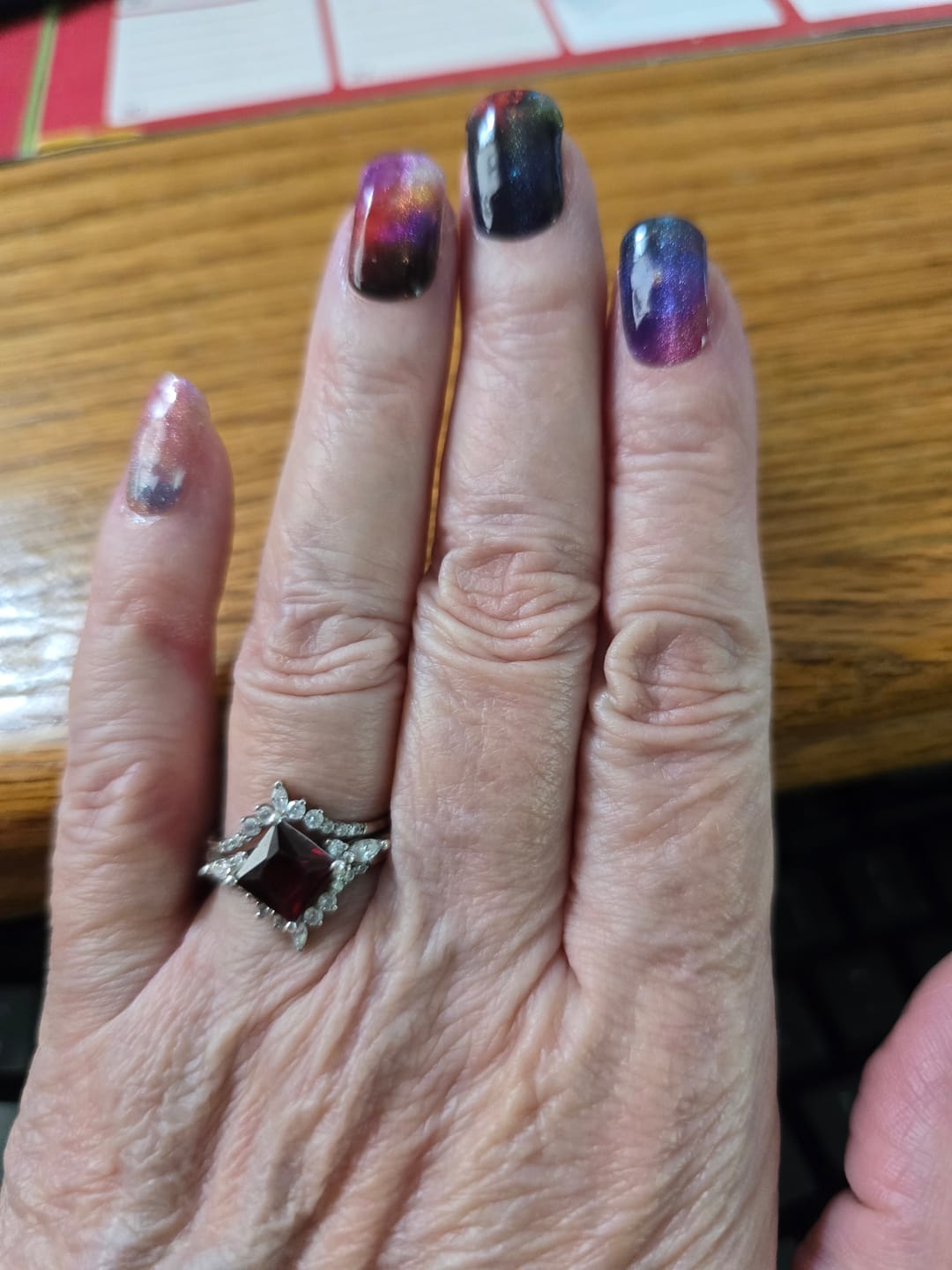 Customer photo review of Blue Stardust