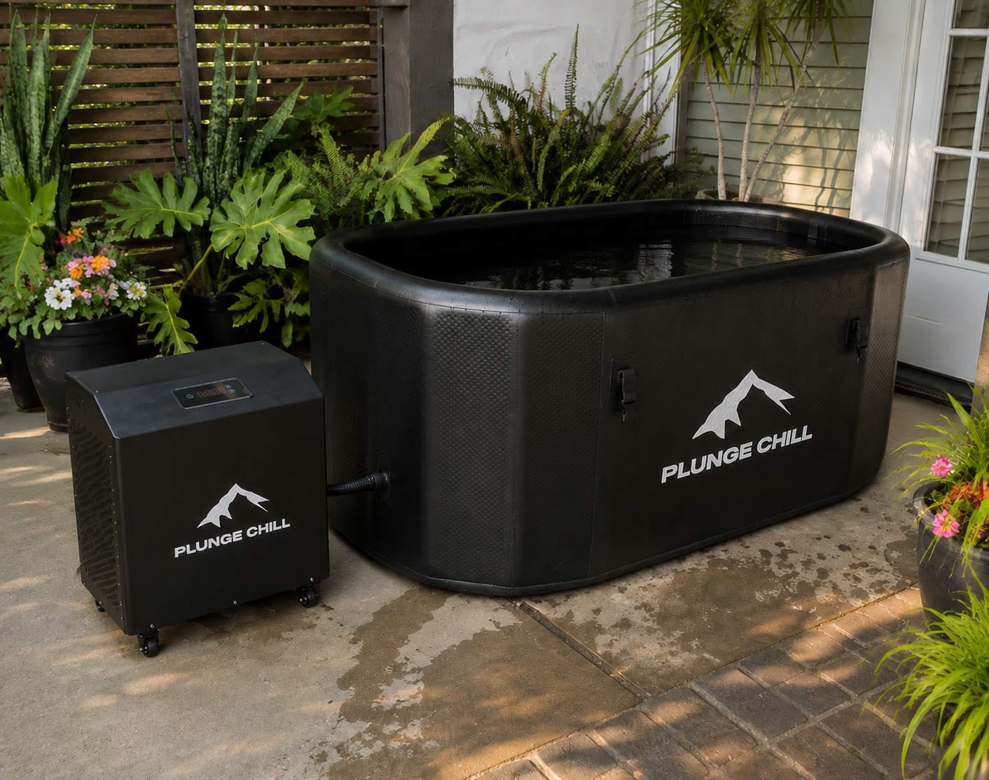 Customer photo review of 1HP Cold Plunge Chiller + Tub(Pro)