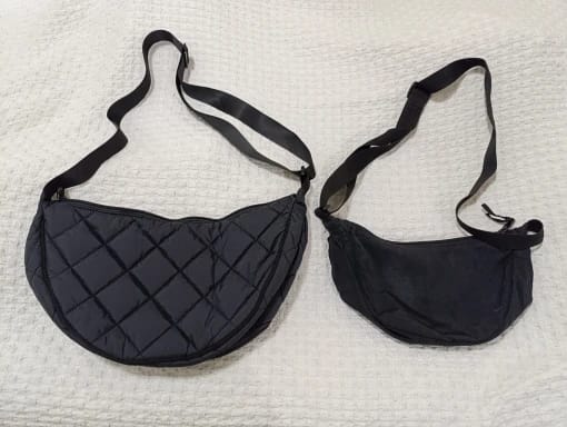 Customer photo review of Ella Nylon Crossbody Belt Bag
