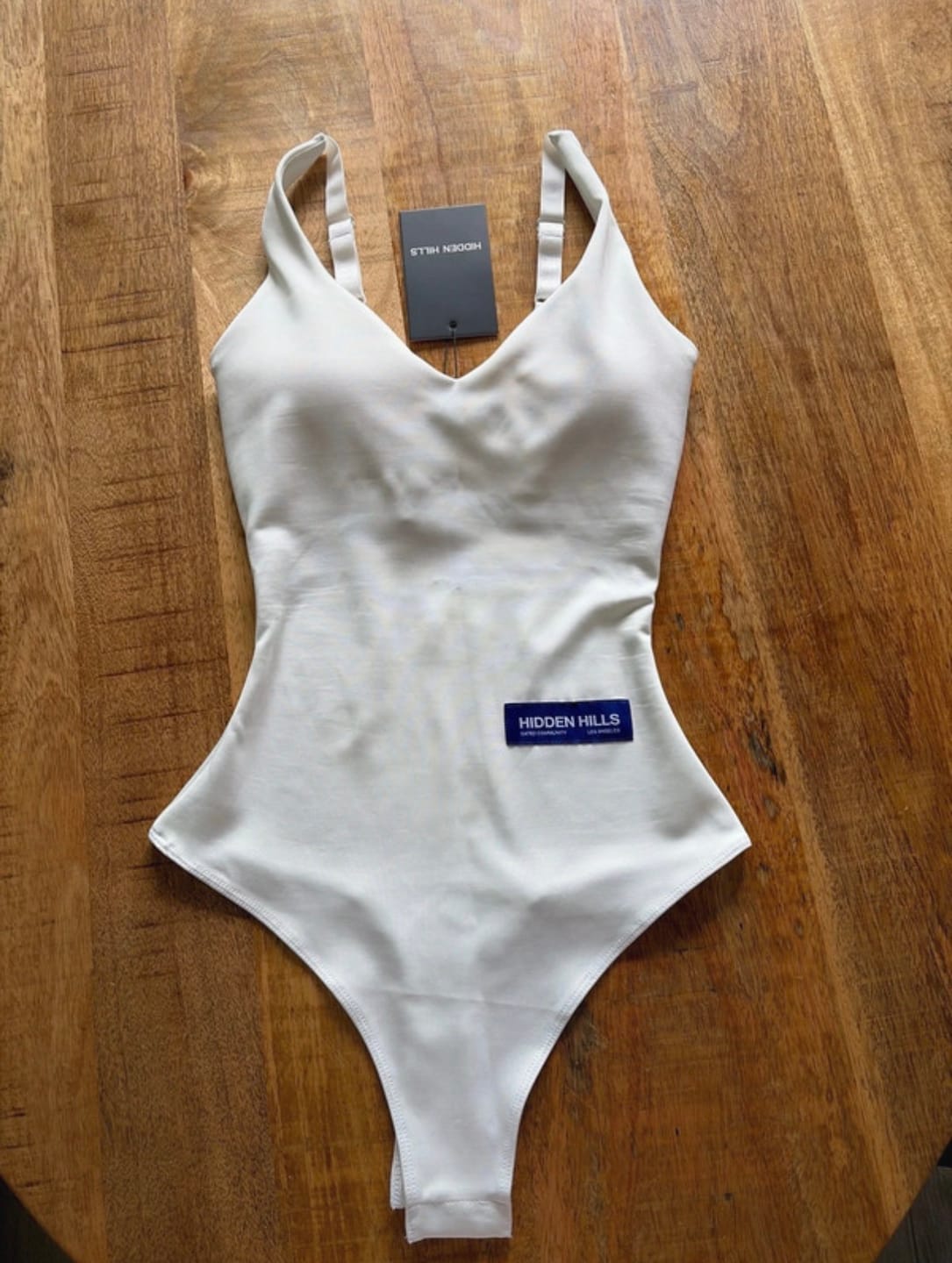 Customer photo review of LABEL BODYSUIT WHITE