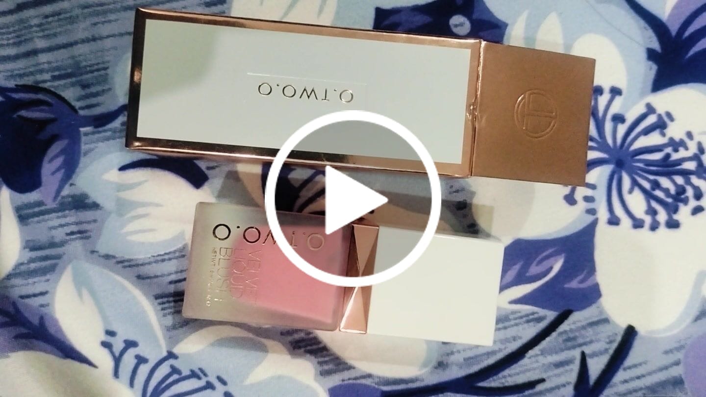 Customer video review of O.TWO.O LIQUID BLUSH