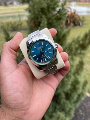 Customer photo review of Rolex Daytona Rainbow GOLD