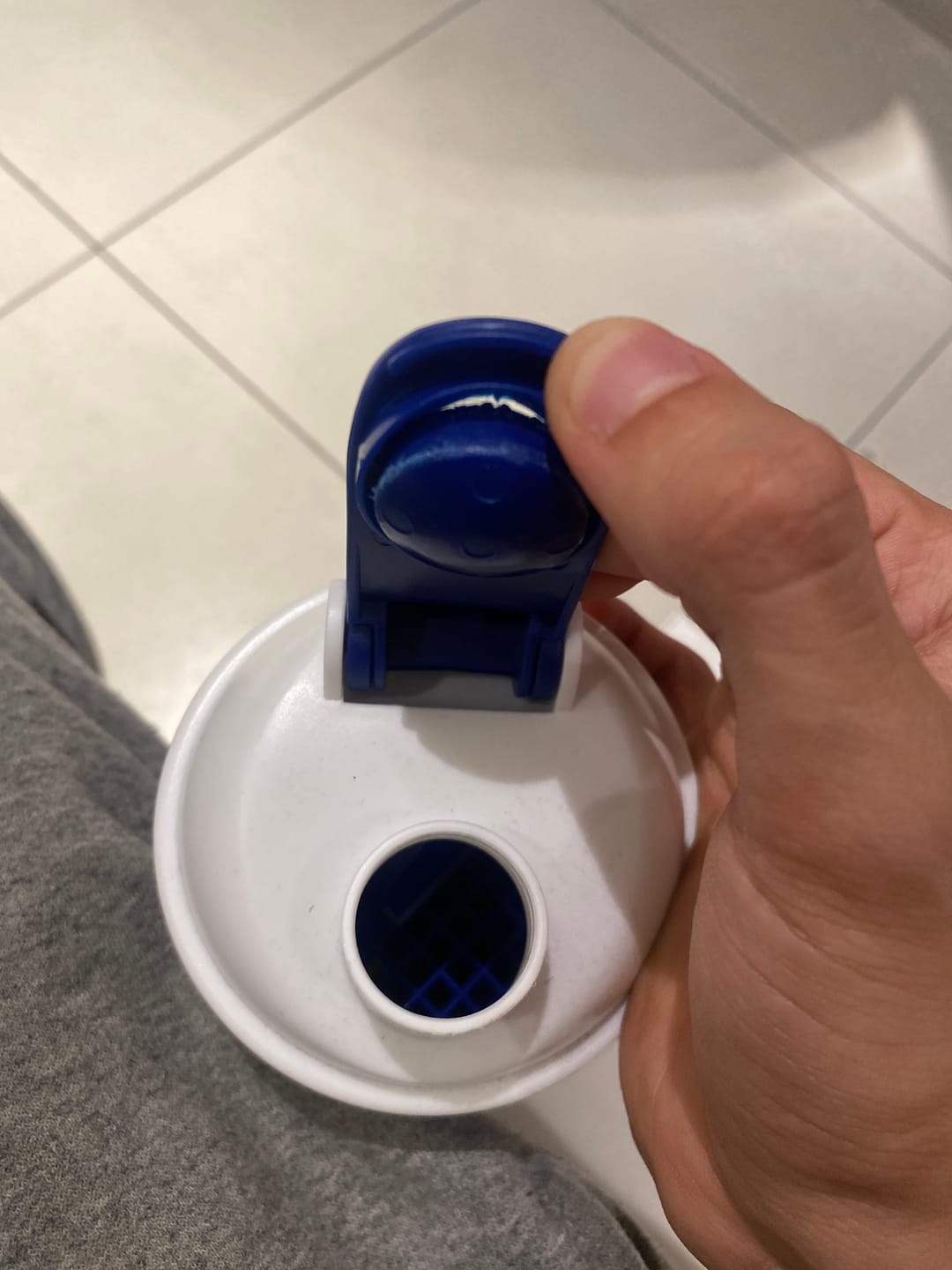 Customer photo review of Shaker Blue white 700 ml - Foodtech