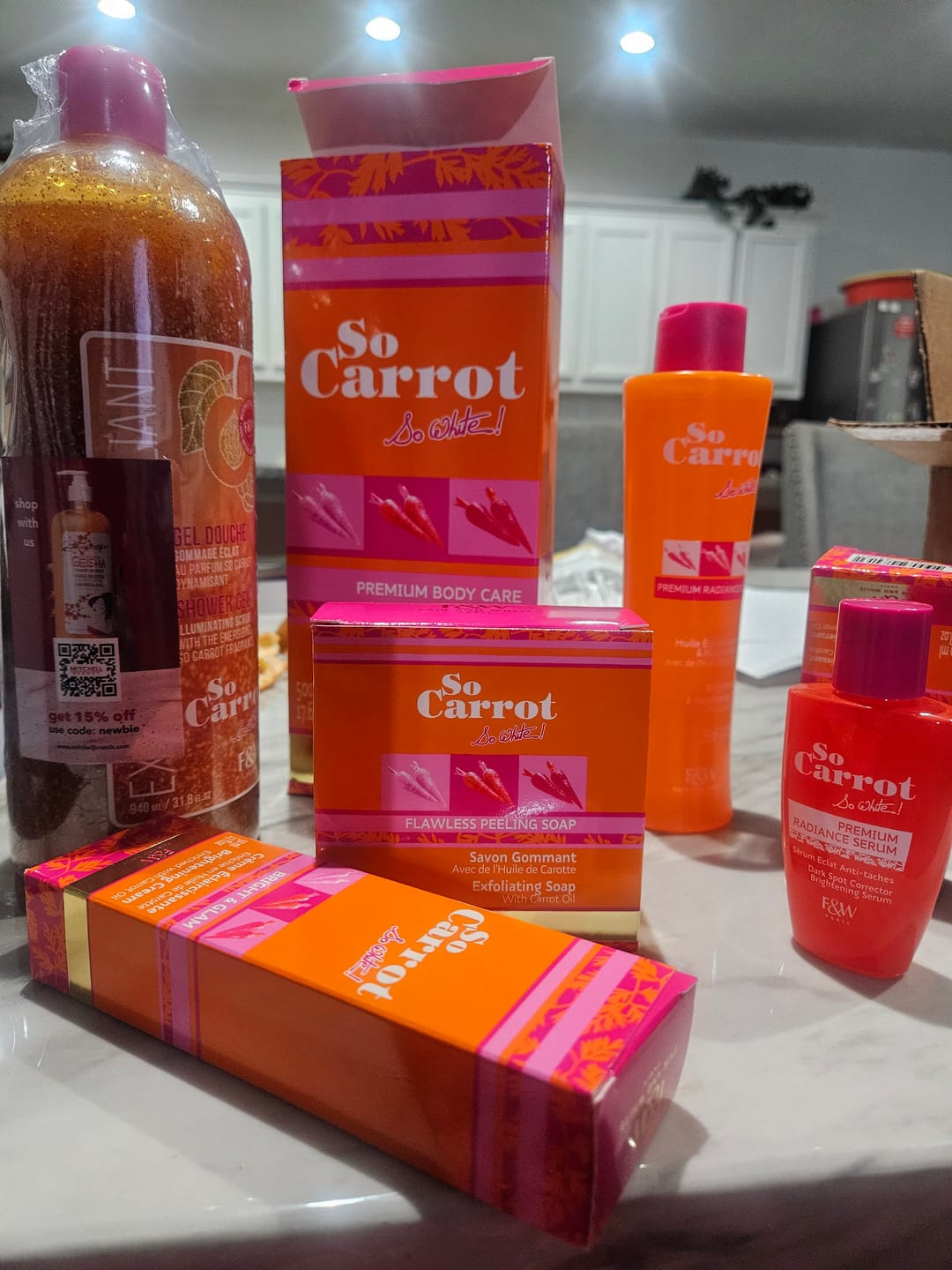 Customer photo review of So Carrot Exfoliating Soap 200g