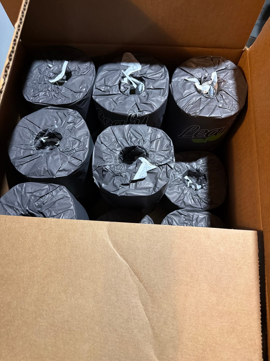 Customer photo review of Leafy EarthCloud Bamboo - 24 roll 2 ply