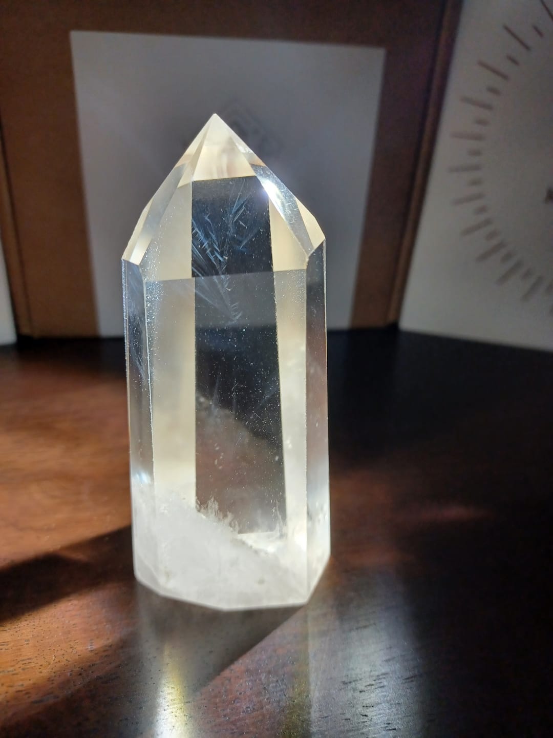 Customer photo review of Unique,Natural Crystal Blue Needle Quartz Point